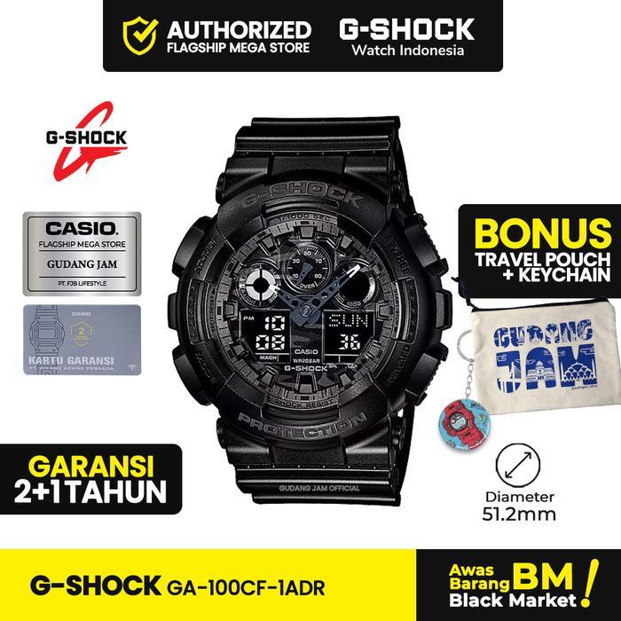 G-Shock GShock GA-100CF-1ADR GA-100CF GA-100 GA100CF GA 100CF