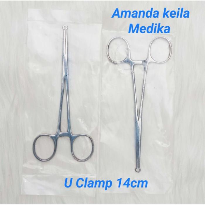 U Clamp 14cm Marwa / Klem U Implant 14cm Marwa