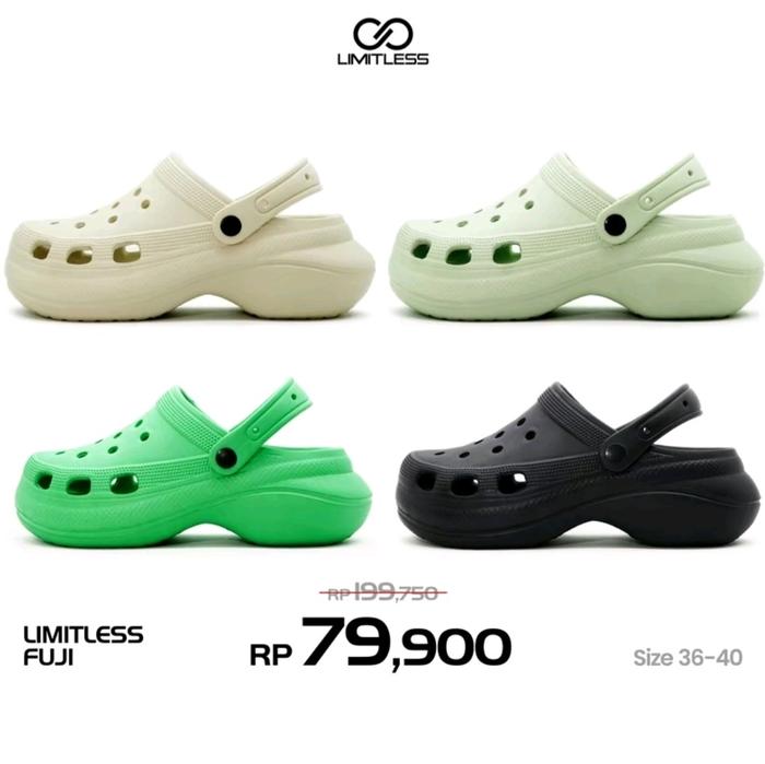 Limitless ( Sandal wanita Slop )
