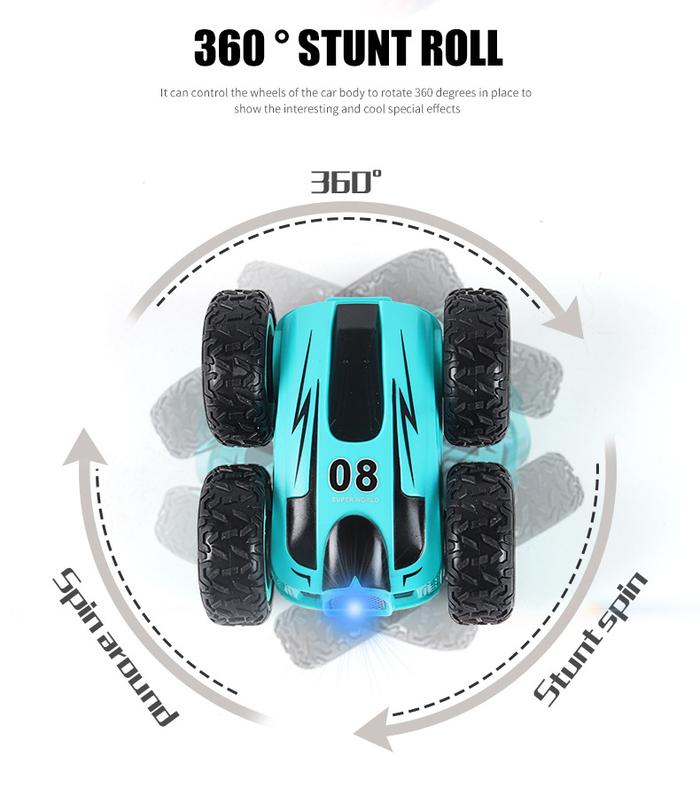 Remote Control High-Speed Double-Sided Special Effects Rock Crawler