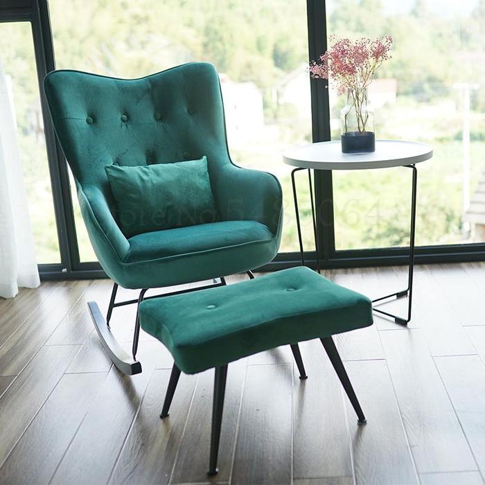 Nordic Rocking Chair Sofa Recliner Rocking Chair Getaway Chair