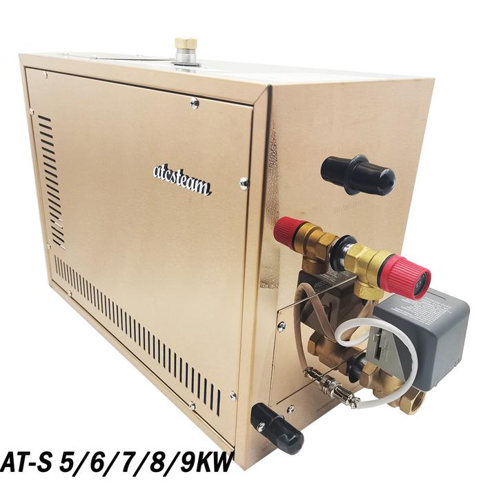 AT-S 5/6/7/8/9KW Rumah Ruang Uap Basah Mandi Uap Generator Rumah