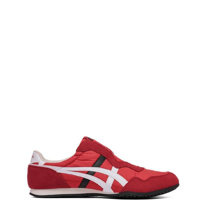Sepatu Onitsuka Tiger Serrano Slip On Red White Unisex Original