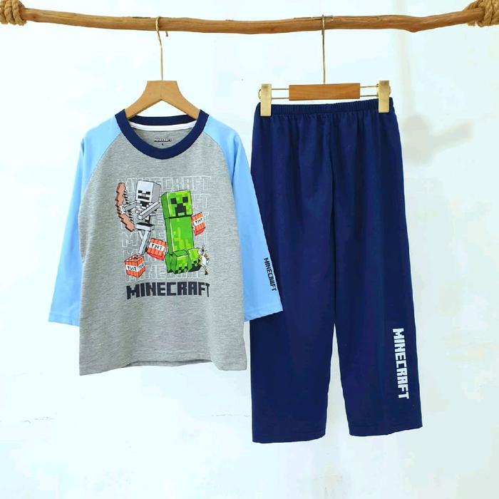 Baju Tidur Anak Laki-laki F-666 Ukuran 2-18 Tahun