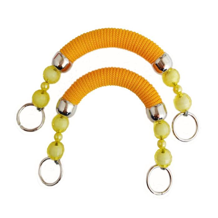 Nasti craft - Handle tas mini warna kuning kunyit panjang 25 cm - bisa COD