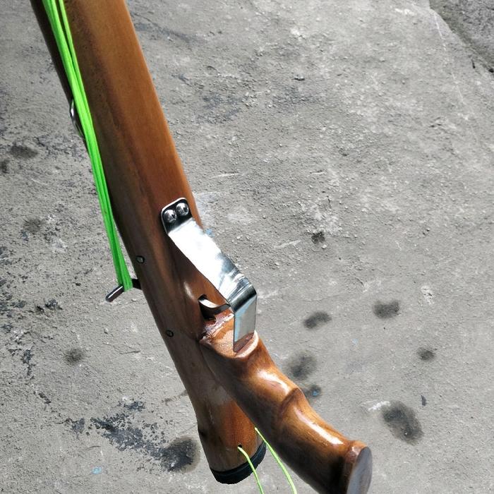 speargun alat tangkap ikan siap digunakan