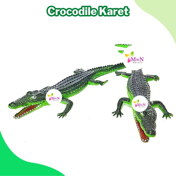 mwn.toys Crocodile Buaya Bunyi Karet