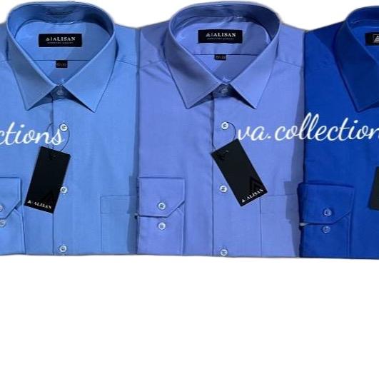 ALISAN  REGULAR - KEMEJA POLOS LENGAN PANJANG PRIA  B1 / B2 / B3 / B5