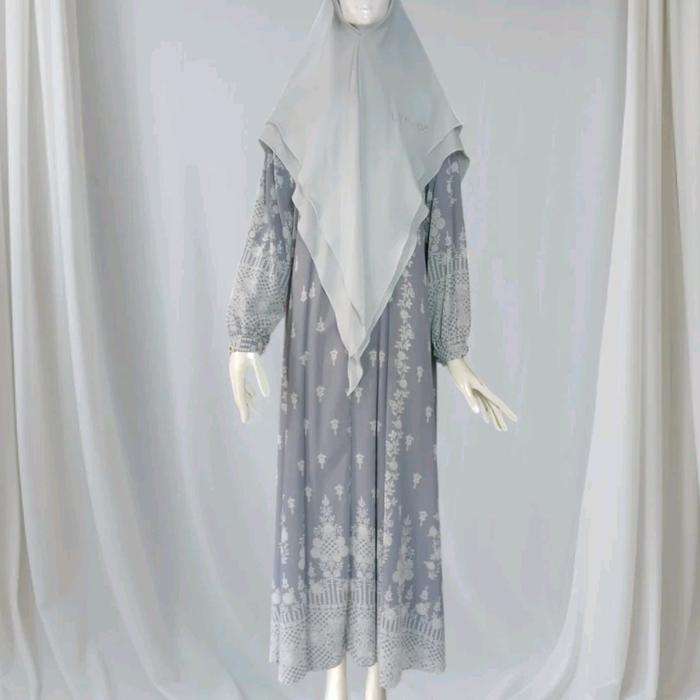 GAMIS ONE SET KHIMAR CERUTI MOTIF