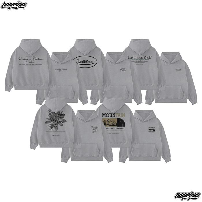 JAKET HOODIE GRAPHIC ABU MISTY' [HD_652280]