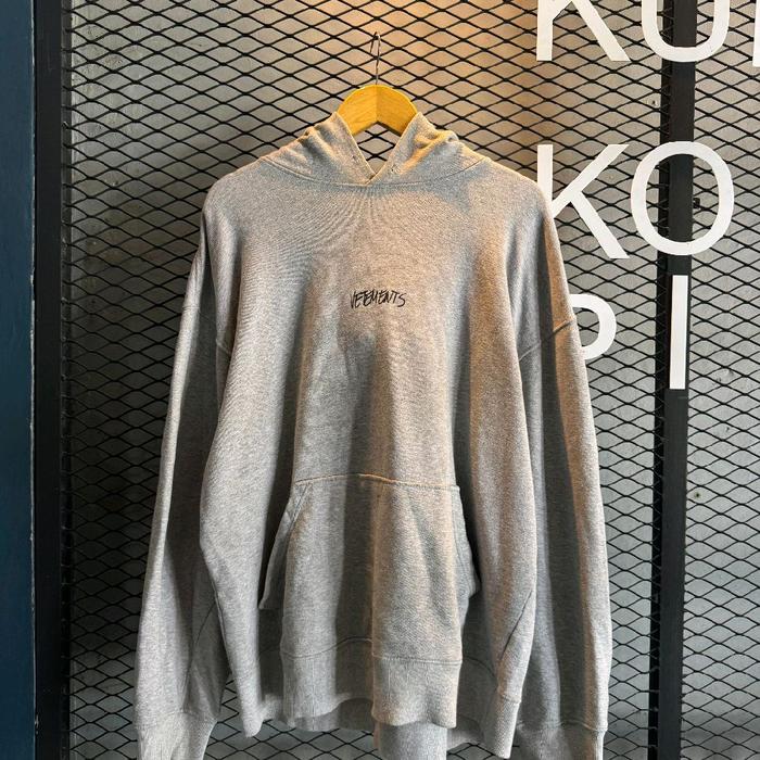 Hoodie Vetement Grey 2021