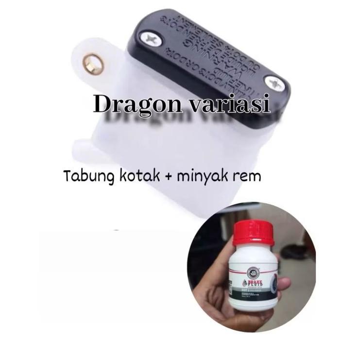 ￼tabung minyak rem belakang tabung minyak rem model kotak Vixion Sonic Cb150R Cbr150R Megapro New Su