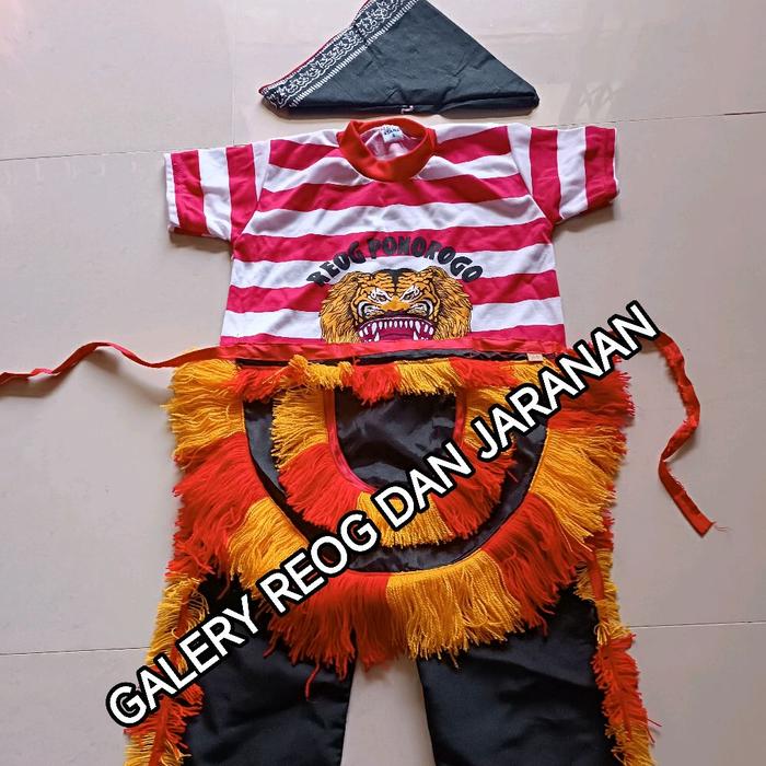 BAJU REOG, BAJU REOG ANAK, BAJU REOG PONOROGO, KOSTUM REOG,  KOSTUM REOG ANAK, PAKAIAN REOG, PAKAIAN