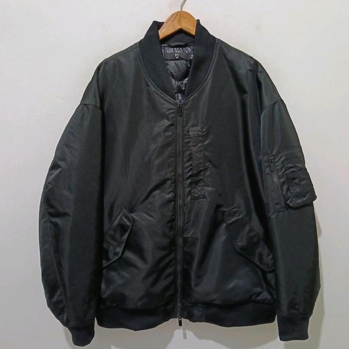 +J Jil Sander x UNIQLO Hybrid Down Bomber MA-1 Jacket