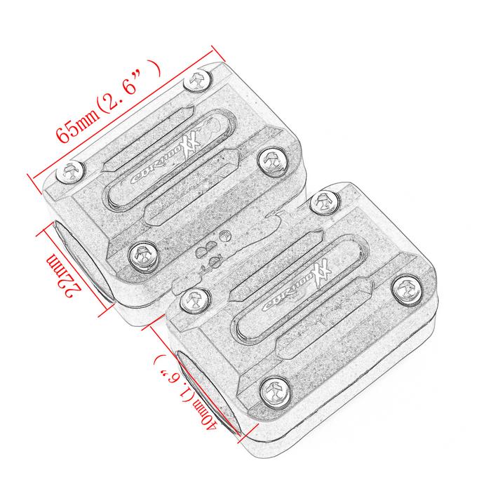 Untuk HONDA CBR1100XX CBR 1100XX CBR 1100 XX 22/25/28Mm Mesin Sepeda