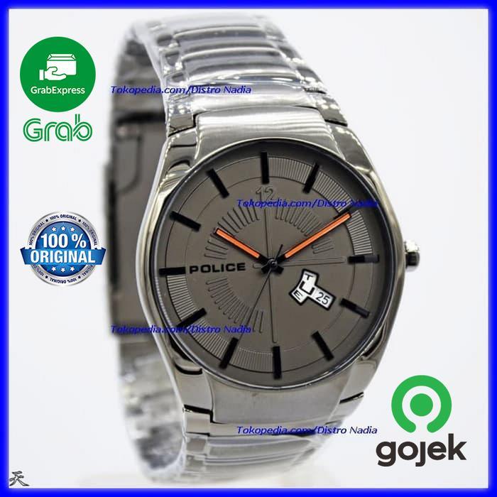 Jam Tangan Police Pria / Jam Cowok Model P-15048Jsr-03 Original Baru