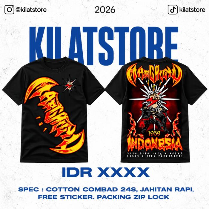 T-SHIRT MARGALUYU 151 LAWASAN SABLON FULL A2