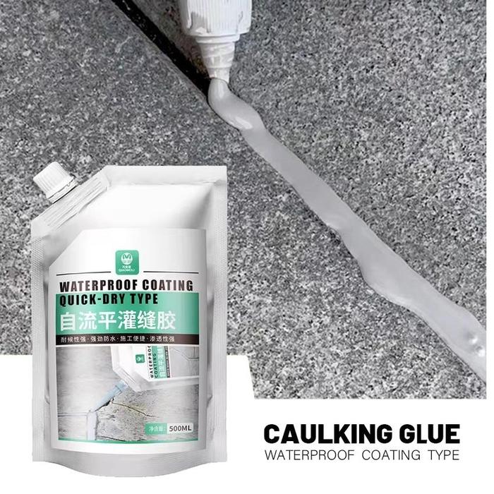 500ml Crack Seal Penutup Retak Beton Perekat Perbaikan Keretakan Beton Elastis - Crack Seal Epoxy Ta