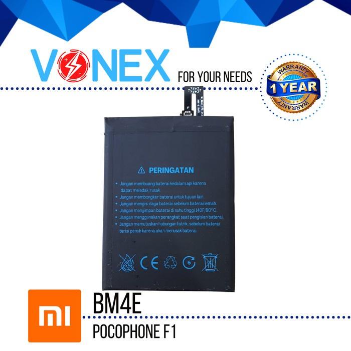 VONEX Baterai Batre bm4e pocophone f1 ORIGINAL GARANSI RESMI