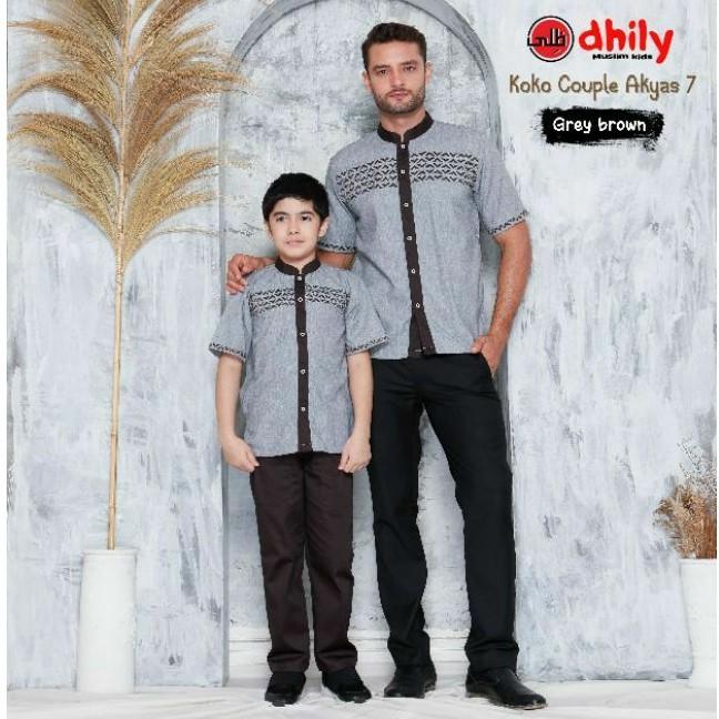 BAJU KOKO COUPLE AYAH ANAK AKYAS 7