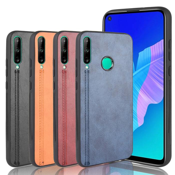 For huawei p40 lite e Case Genuine Leather Cover For huawei p40 lite
