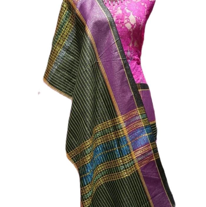 Songket Ragihotang Kristal, Kain Sarung dan Selendang Elegan Etnik Batak - Batik Benang