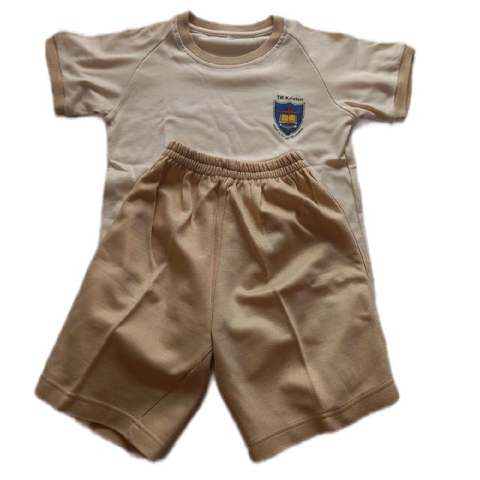 seragam olahraga TK penabur size L preloved