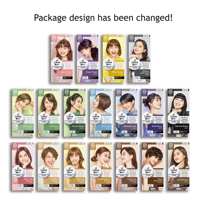 TERMURAH Liese Creamy Bubble Hair Color 200ml - Liese Bubble Hair Color Foam - Cat Pewarna Rambut / 