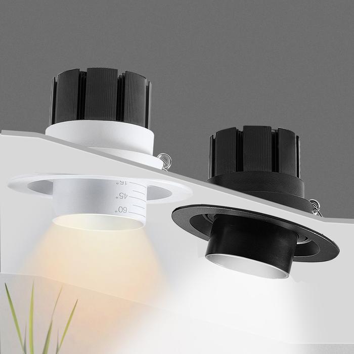 LED Adjustable focus Downlight 3W 5W 7W 220V led Ceiling Lamp LED