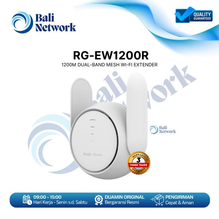 Rg-Ew1200R Ruijie Reyee 1200M Dual Band Mesh Wi-Fi Extender