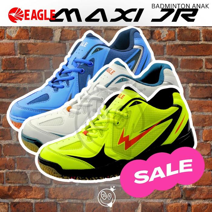 Eagle Maxi Jr Sepatu Anak Badminton Olahraga Pria