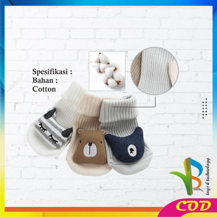 U㊛A4 RB-P603 KAOS KAKI BAYI PANJANG MOTIF BONEKA 3D ANTI SLIP / KAUS KAKI L✓T2