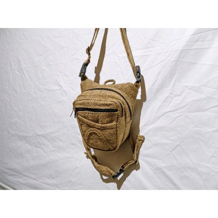 Tas etnik clasik goni pria wanita Tas selempang paha