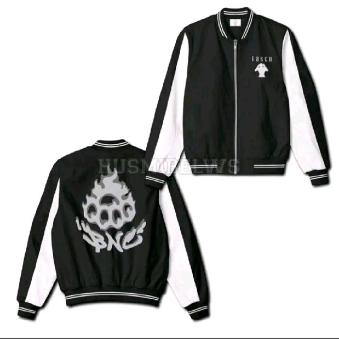 Bomber varsity Burn knuckle Vasco lookism pria wanita