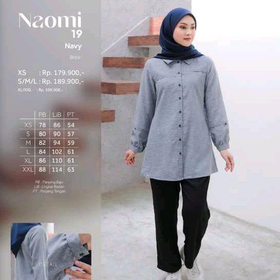 NAOMI 19 ETHICA ATASAN WARNA NAVY