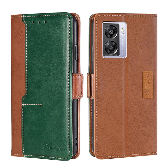 Leather Wallet Funda for OPPO A17 A57 A77 4G 5G 2022 A57S A57E Flip