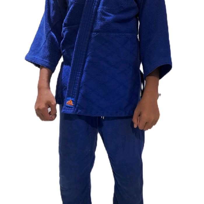 judogi adidas biru size 140