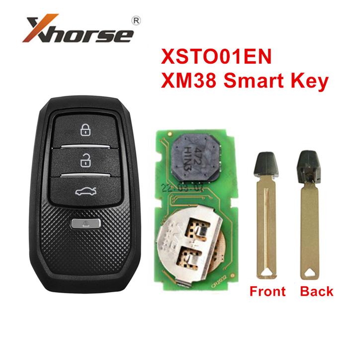 XSTO01EN Xhorse VVDI Kunci Pintar Universal untuk Toyota XM38 Kunci
