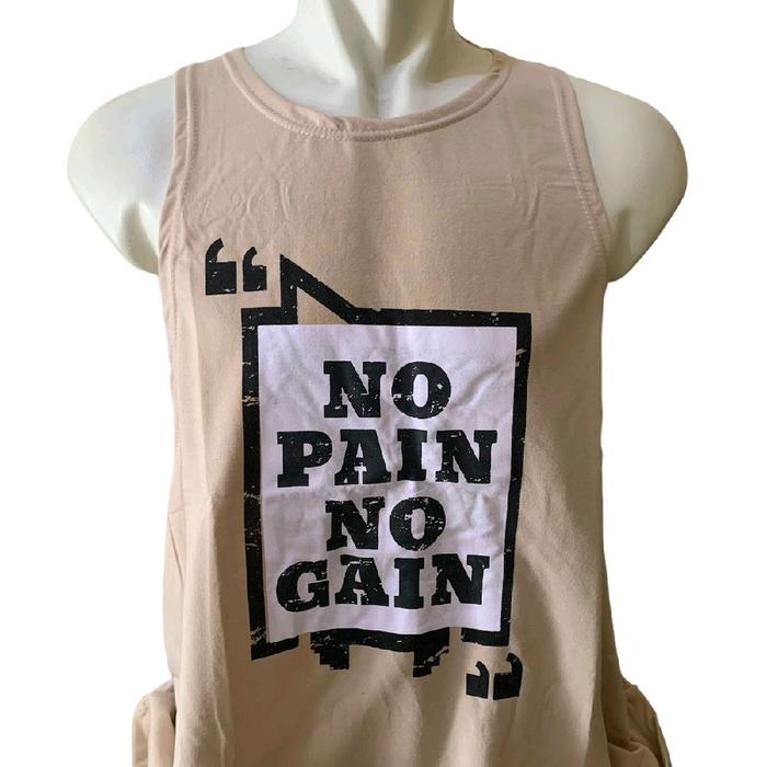 SINGLET LOW CUT DARI ONEMORE APPAREL COCOK UNTUK LATIHAN DAN SANTAI