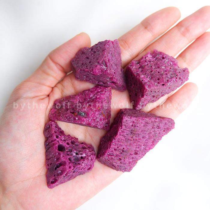 Tarotbythewolf - Rough Ruby Corundum UV Reactive