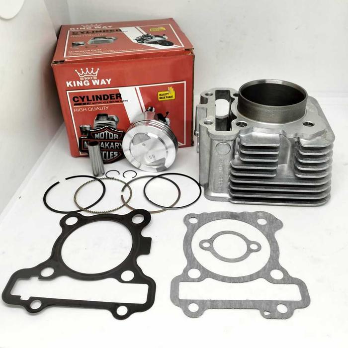 PRODUK TERJAMIN BLOK SEHER MIO M3 BORE UP 59MM CYLINDER BLOK RACING 59MM 2PH SOUL GT 125