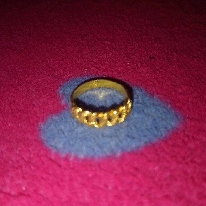 cincin perhiasan emas 1/2 suku