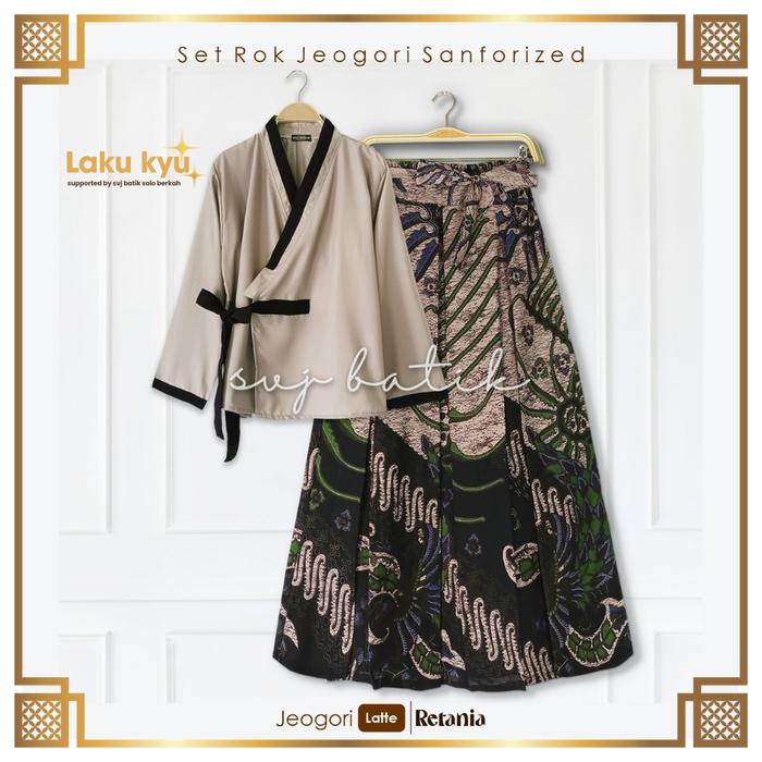 TERLARIS ATASAN BATIK WANITA BATIK SET MODERN OUTER SET KERIS NAVY ORIGINAL BY SVJ FREE MASKER MURAH