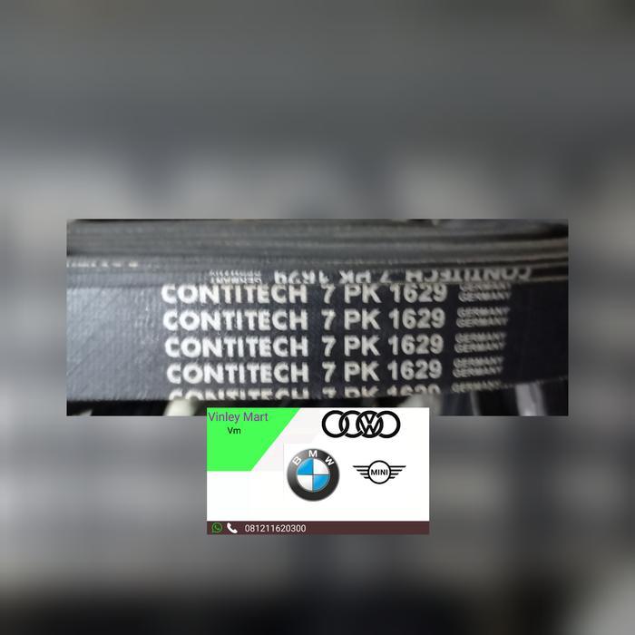 Fanbelt alternator 7PK1629 BMW 735/740 E38 M62 merk Contitech O1
