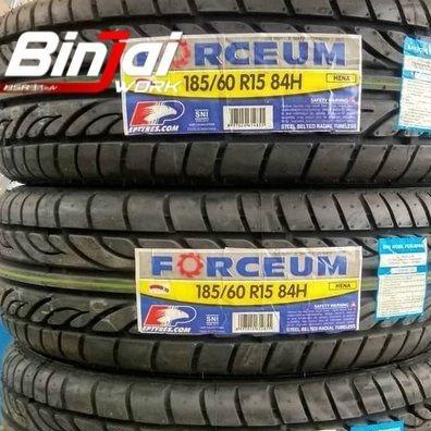 ban mobil tubless baru ring 15 FORCEUM HENA 185 60 R15 - bukn Michelin