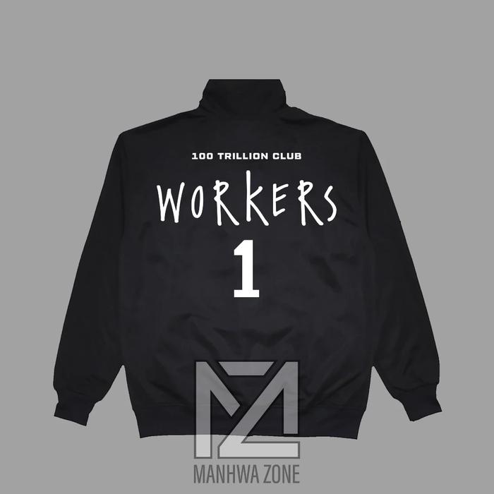 Jaket Tracktop Manhwa Outfit Yoojin Ilhae Workers