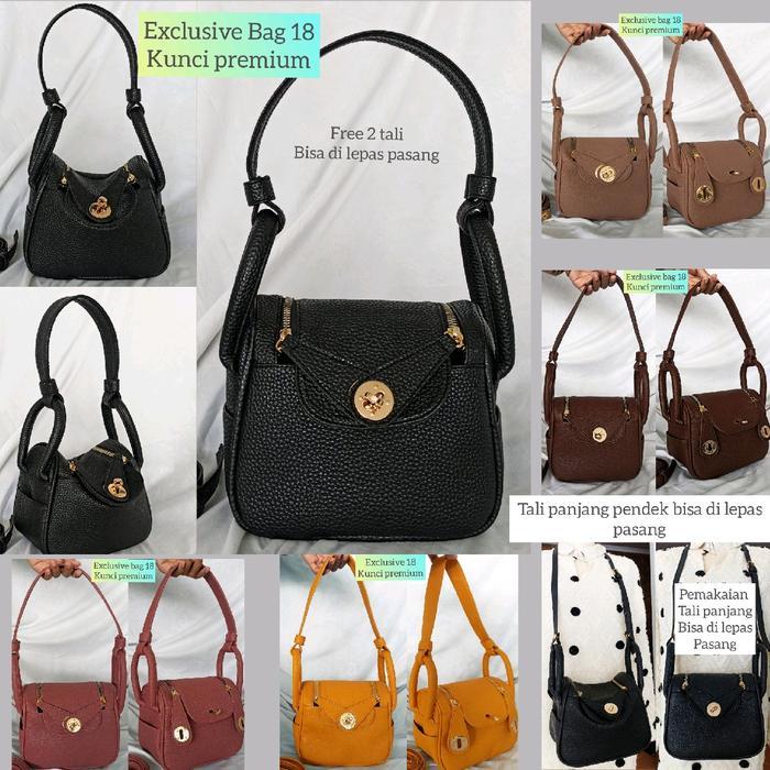 Lindi Bag / Tas Papirut Lindi / Premium Lindi / Tas Selempang & Bahu Wanita Kulit jeruk premium / Sl
