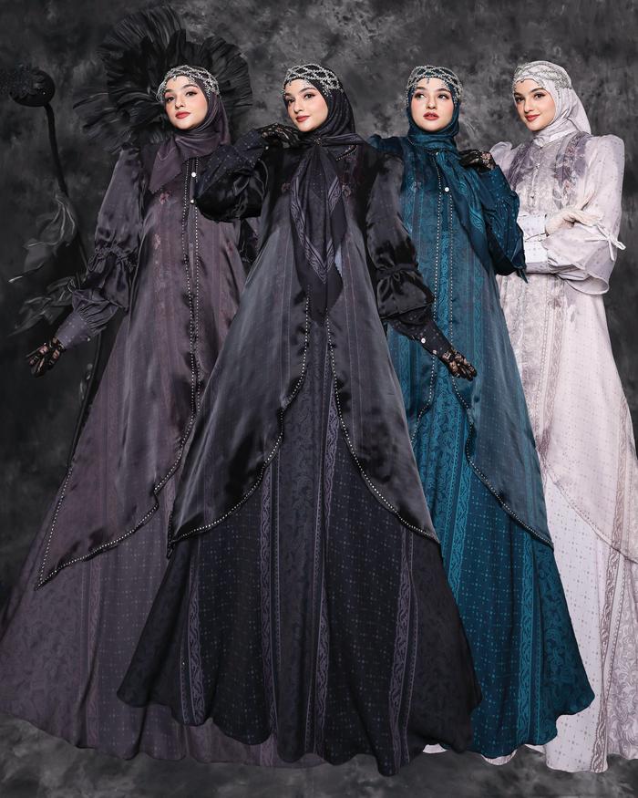 Raya Elegant Series Set Gamis 3 in 1 by SONIA Ayu Soni