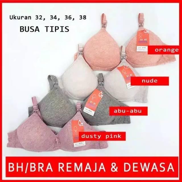 NAJWA - Bra / BH Busa Tipis Tanpa Kawat / BH Sport YiYi
