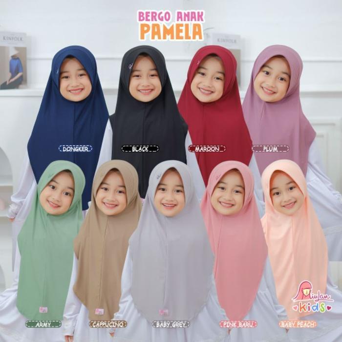 Kerudung Bergo Miulan Pamela
